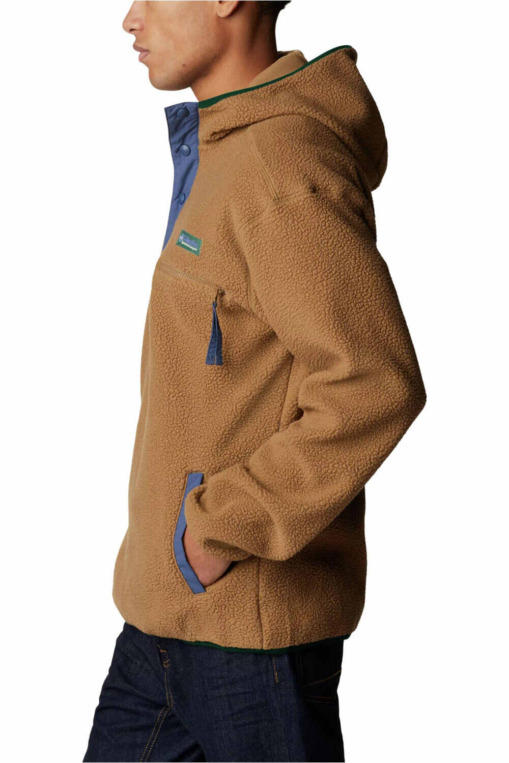 Columbia forro polar hombre Columbia Helvetia Hoodie vista detalle Columbia forro polar hombre Columbia Helvetia Hoodie vista detalle