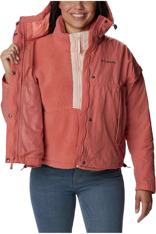 COLUMBIA LAURELWOODS INTERCHANGE JACKET rojo