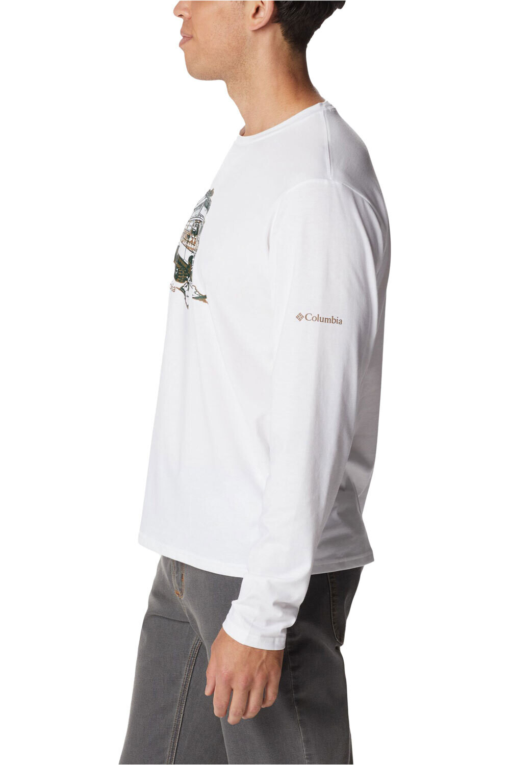 Columbia camiseta montaña manga larga hombre Columbia Sun Trek EU Graphic Long Sleeve Shirt vista detalle Columbia camiseta montaña manga larga hombre Columbia Sun Trek EU Graphic Long Sleeve Shirt vista detalle