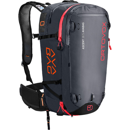 ORTOVOX ASCENT 38 S AVABAG KIT negro