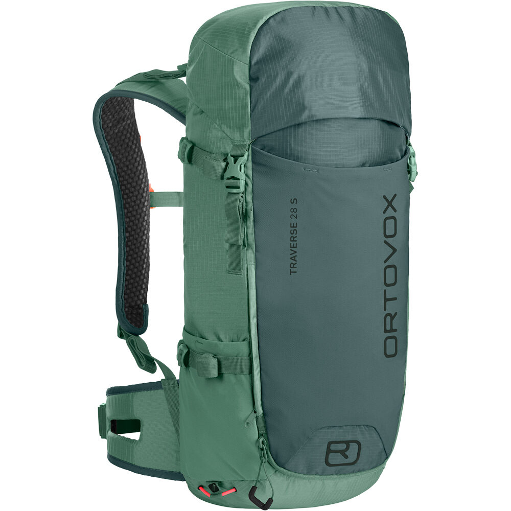 Ortovox mochila montaña Ortovox TRAVERSE 28 S vista frontal Ortovox mochila montaña Ortovox TRAVERSE 28 S vista frontal
