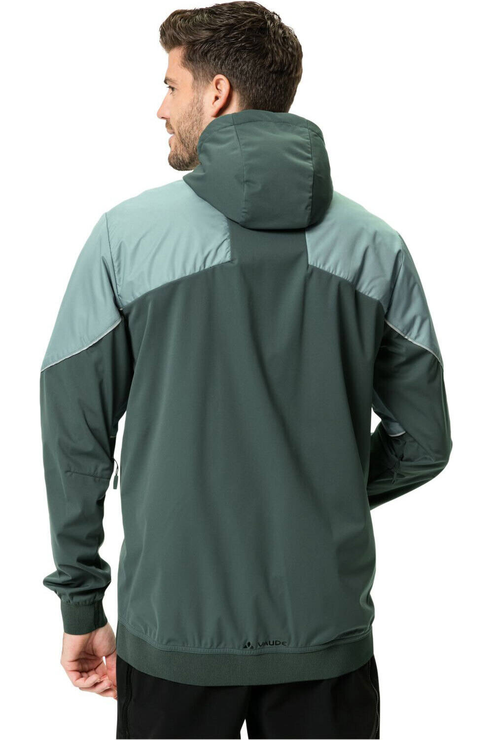 Vaude cortavientos ciclismo hombre Vaude Men's All Year Moab Jacket II vista trasera Vaude cortavientos ciclismo hombre Vaude Men's All Year Moab Jacket II vista trasera