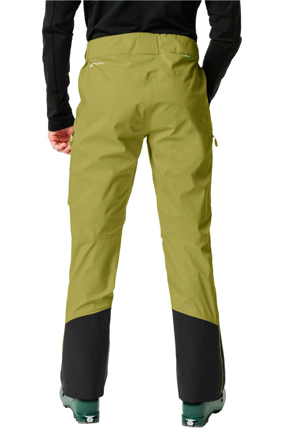 Vaude pantalones esquí hombre Vaude Men's Monviso 3L Pants vista trasera Vaude pantalones esquí hombre Vaude Men's Monviso 3L Pants vista trasera