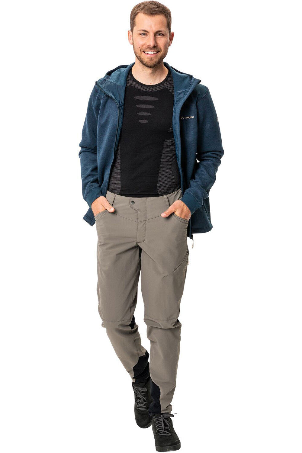 Vaude culotte largo hombre Vaude Men's Qimsa Light Softshell Pants 04 Vaude culotte largo hombre Vaude Men's Qimsa Light Softshell Pants 04