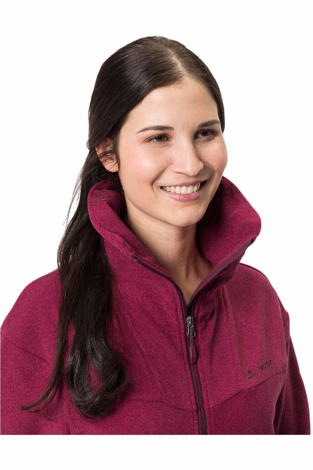 Vaude cortavientos ciclismo mujer Vaude Women's Yaras Fleece Jacket vista detalle Vaude cortavientos ciclismo mujer Vaude Women's Yaras Fleece Jacket vista detalle