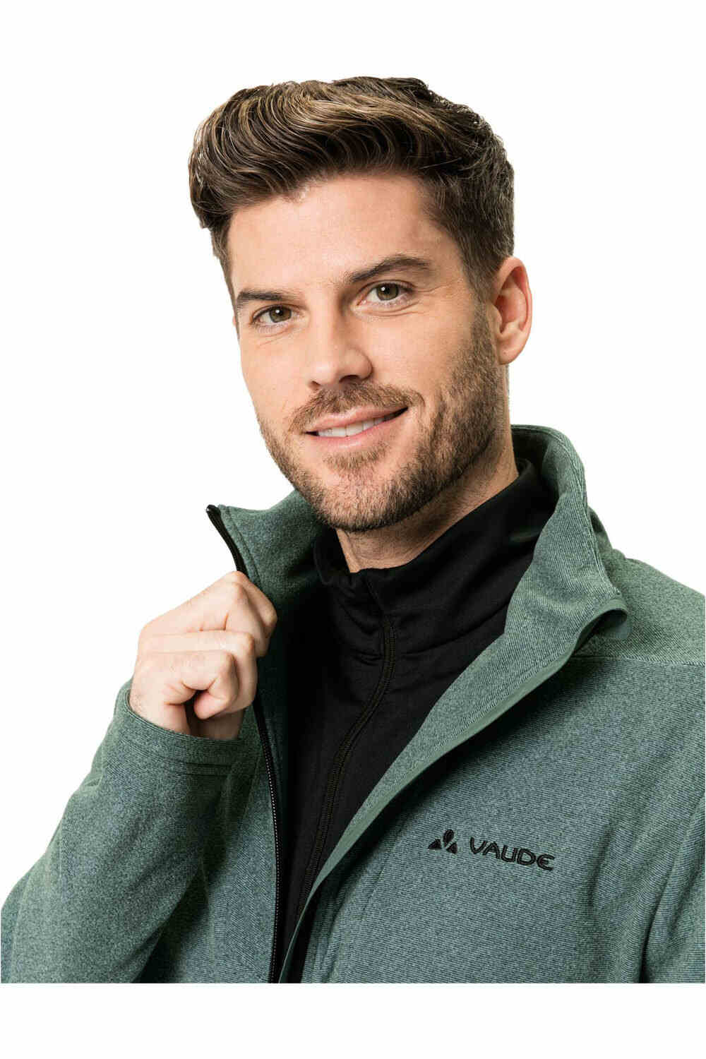 Vaude cortavientos ciclismo hombre Vaude Men's Yaras Fleece Jacket II vista detalle Vaude cortavientos ciclismo hombre Vaude Men's Yaras Fleece Jacket II vista detalle