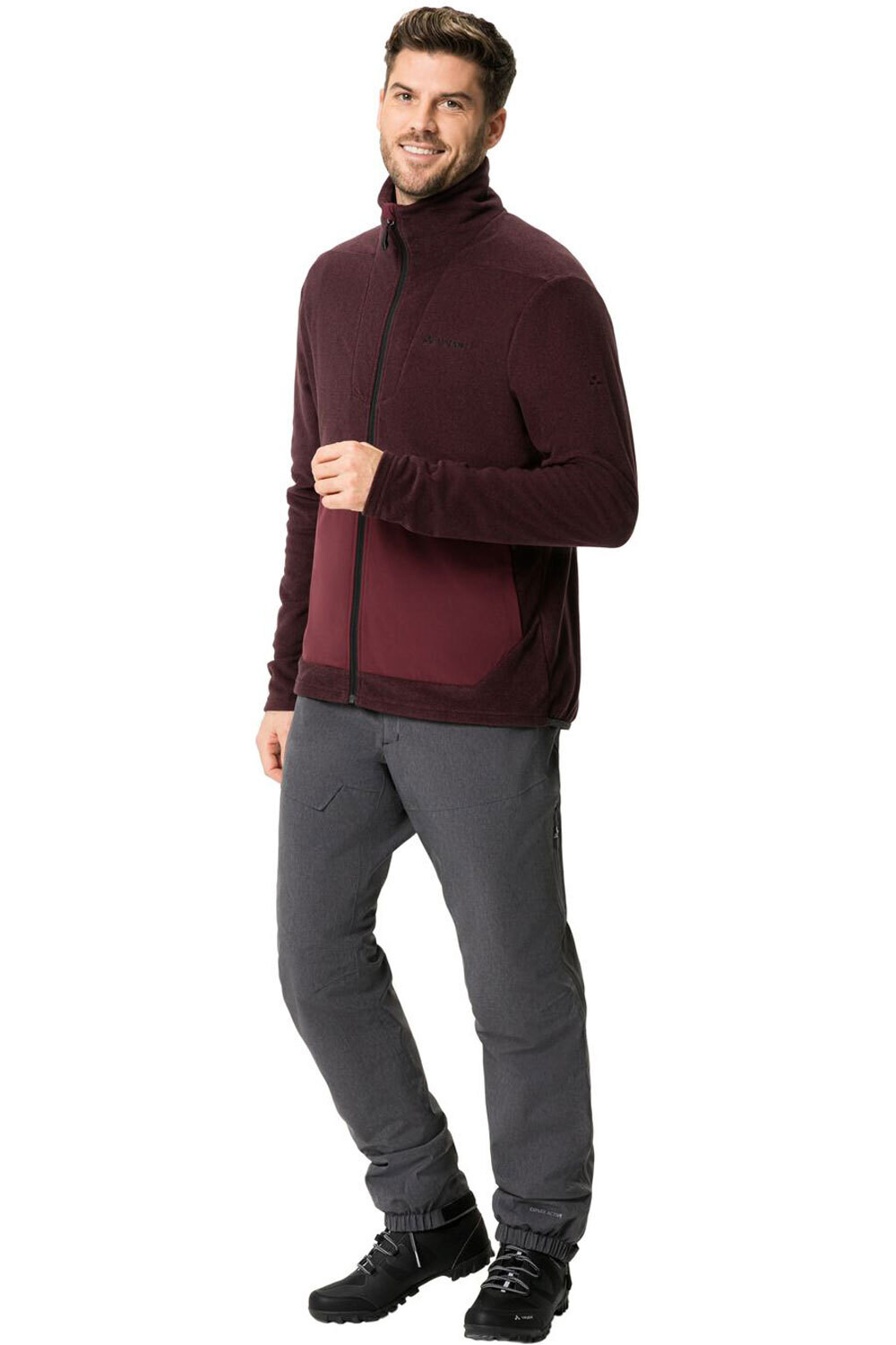 Vaude cortavientos ciclismo hombre Vaude Men's Yaras Fleece Jacket II 04 Vaude cortavientos ciclismo hombre Vaude Men's Yaras Fleece Jacket II 04