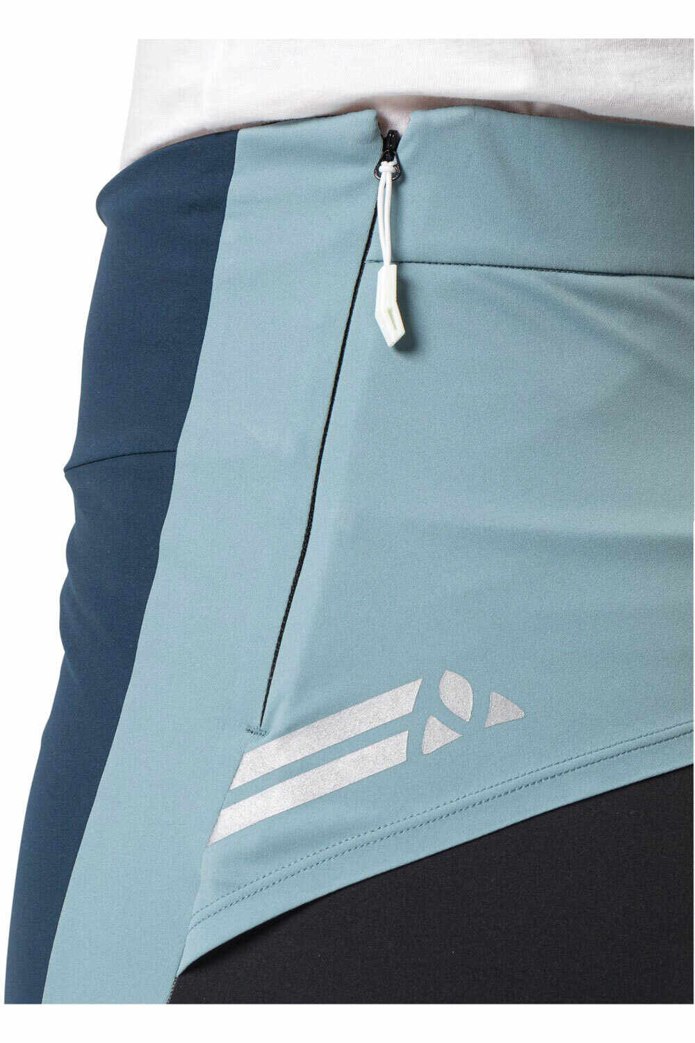 Vaude culotte largo mujer Vaude Women's Kuro Warm Hybrid Tights vista detalle Vaude culotte largo mujer Vaude Women's Kuro Warm Hybrid Tights vista detalle