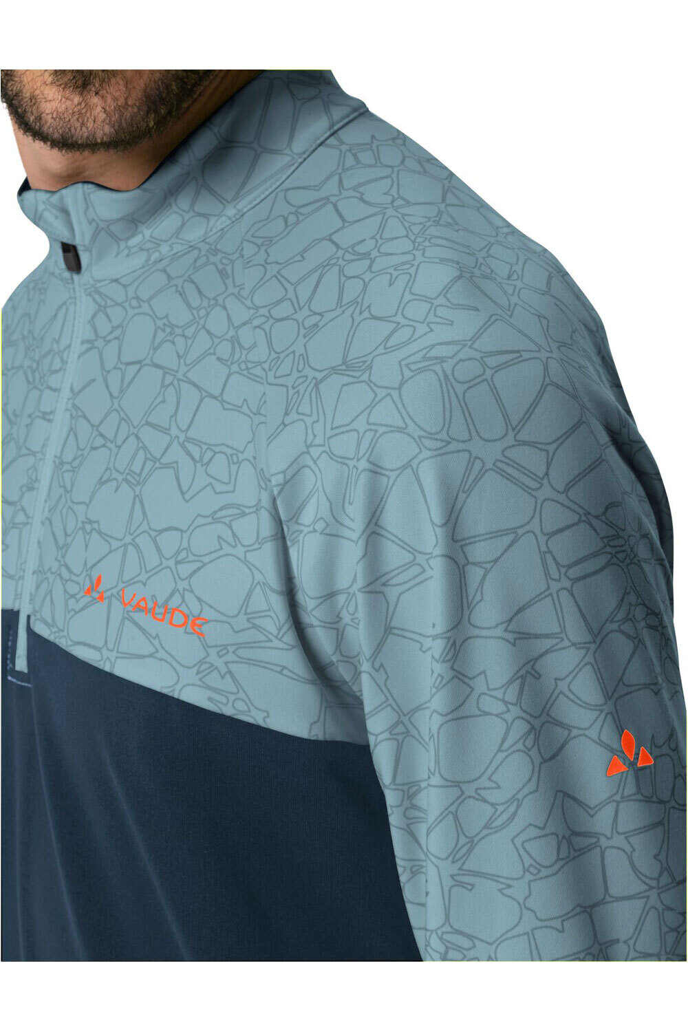 Vaude camiseta ciclismo hombre Vaude Men's Virt QZip LS Shirt II 03 Vaude camiseta ciclismo hombre Vaude Men's Virt QZip LS Shirt II 03