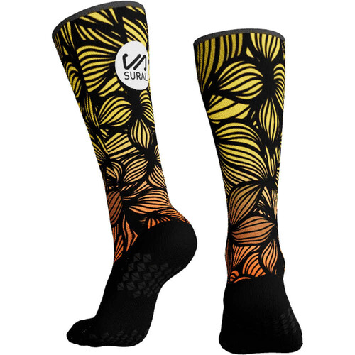 SURAL CALCETIN TECNICO ALTO SUBLIMADO FLOWERS SERIES