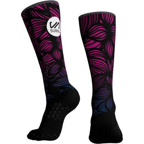 SURAL CALCETIN TECNICO ALTO SUBLIMADO FLOWERS SERIES