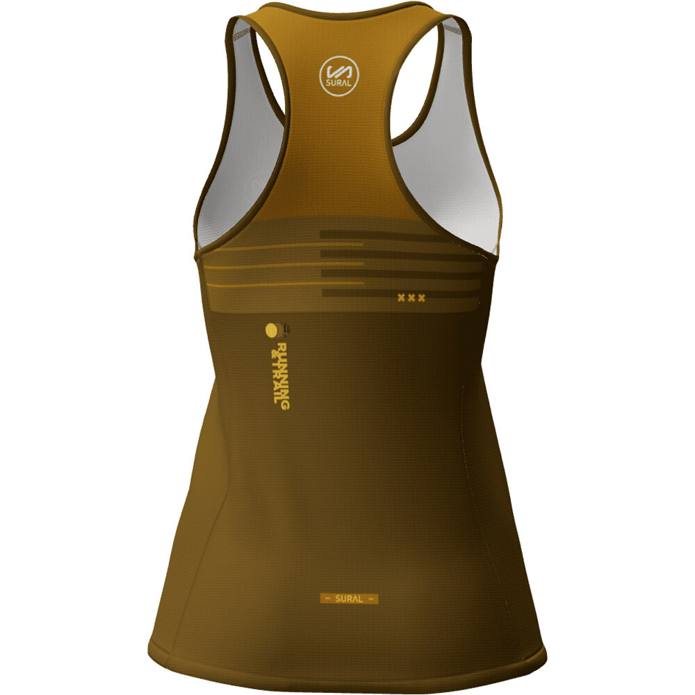 Sural camiseta técnica tirantes mujer Sural Camiseta tcnica Tirantes TWILIGHT vista trasera Sural camiseta técnica tirantes mujer Sural Camiseta tcnica Tirantes TWILIGHT vista trasera