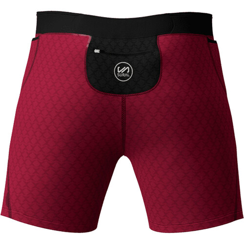SURAL PANTALON CORTO CON SLIP CREEK rojo