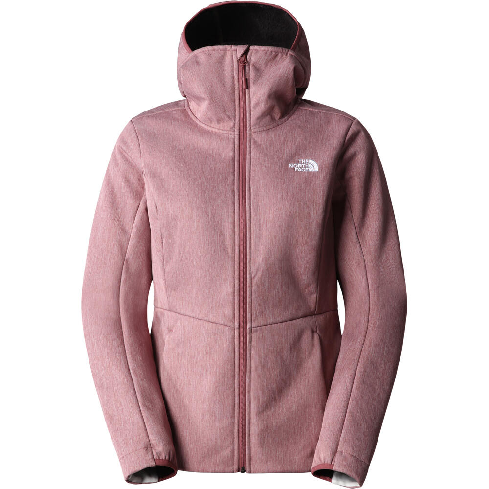 The North Face chaqueta impermeable mujer The North Face W QUEST HL S SHELL vista frontal The North Face chaqueta impermeable mujer The North Face W QUEST HL S SHELL vista frontal