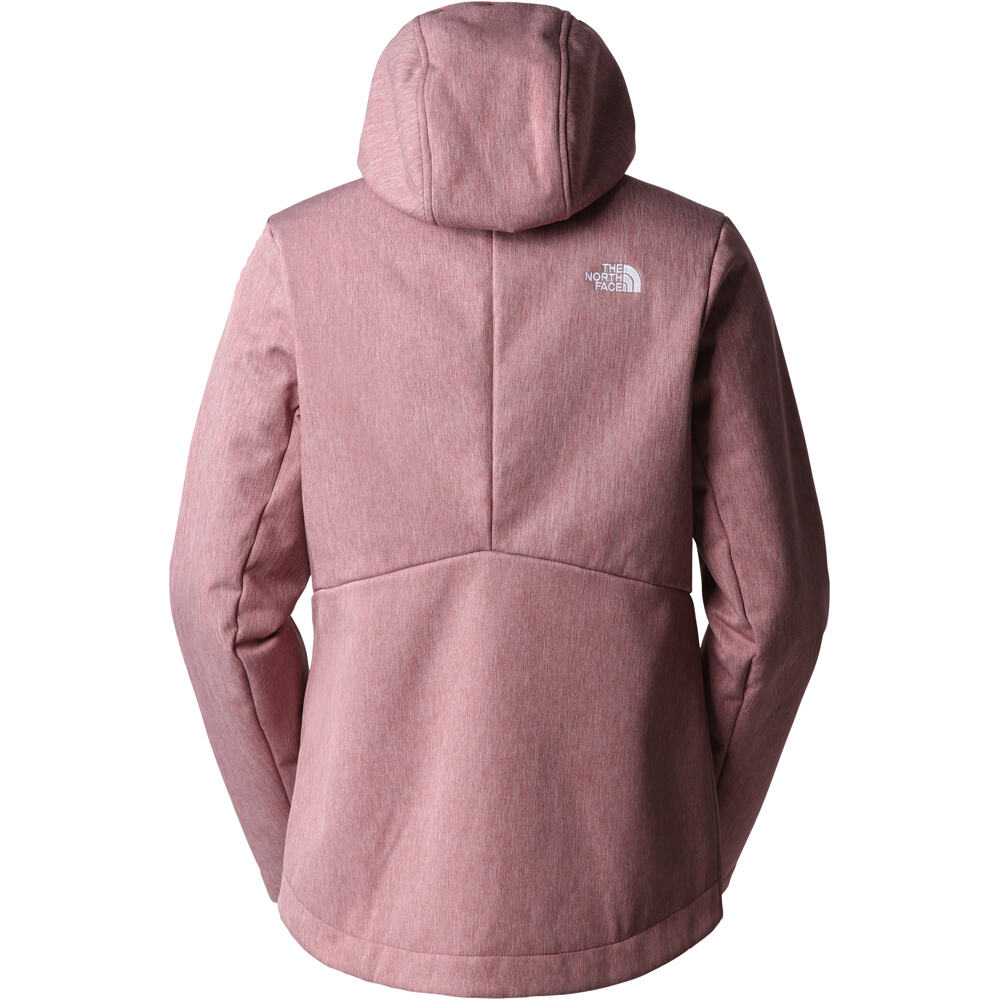 The North Face chaqueta impermeable mujer The North Face W QUEST HL S SHELL vista trasera The North Face chaqueta impermeable mujer The North Face W QUEST HL S SHELL vista trasera