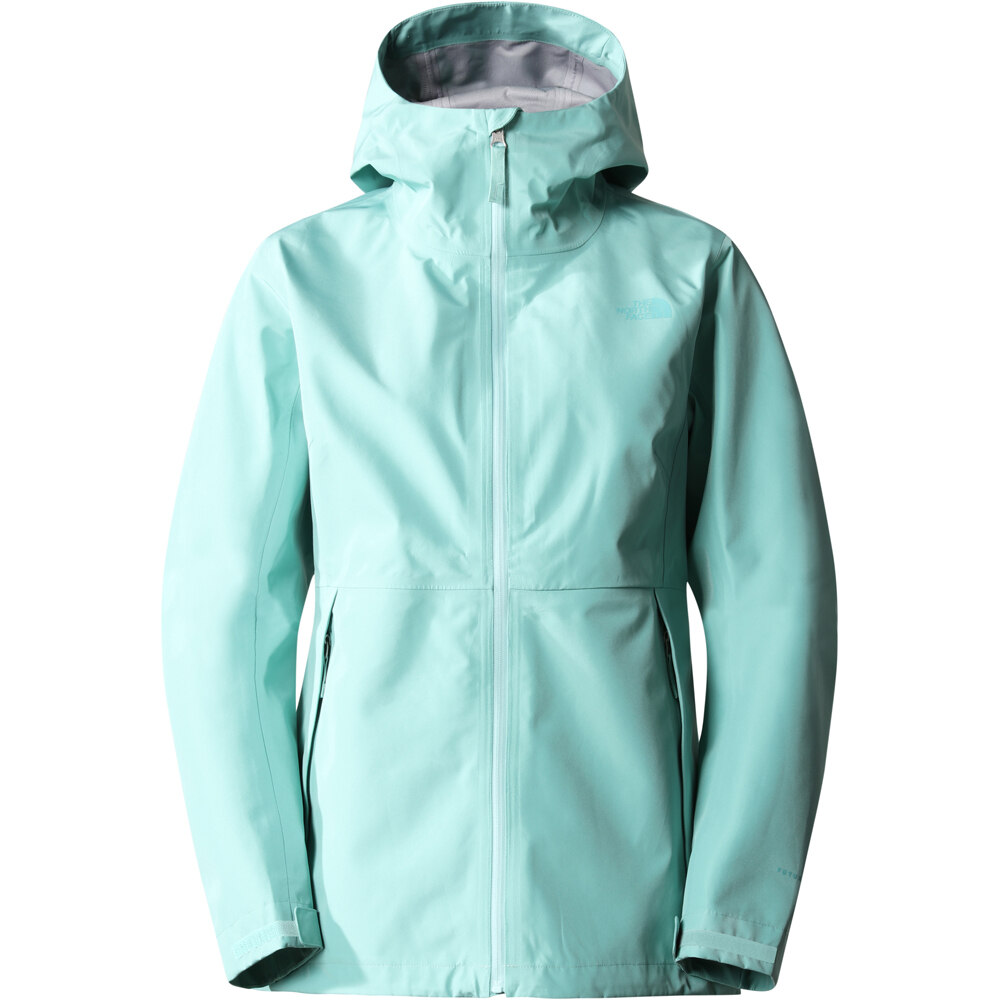 The North Face chaqueta impermeable mujer The North Face W DRYZZLE FL JKT vista frontal The North Face chaqueta impermeable mujer The North Face W DRYZZLE FL JKT vista frontal
