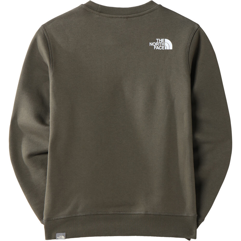 The North Face camiseta montaña manga larga niño The North Face TEENS BOX CREW vista trasera The North Face camiseta montaña manga larga niño The North Face TEENS BOX CREW vista trasera