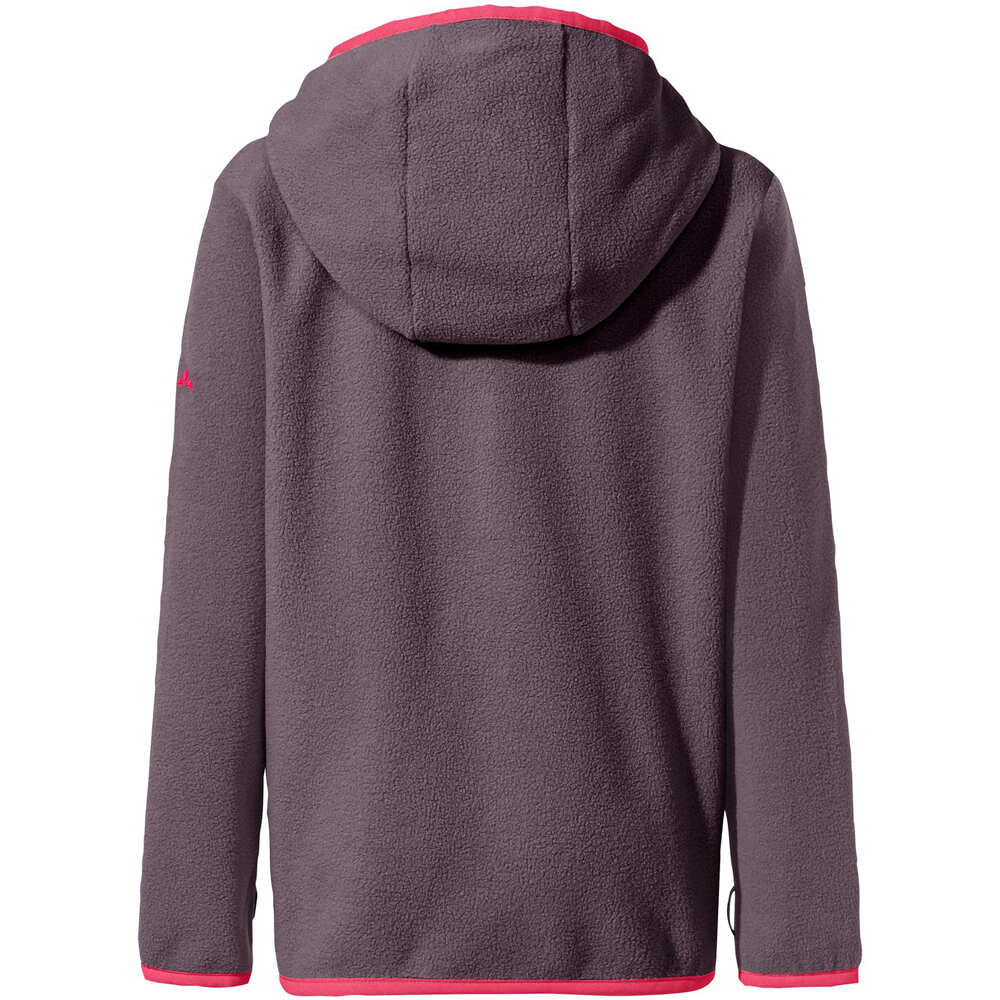 Vaude forro polar niño Vaude Kids Pulex Hooded Jacket vista trasera Vaude forro polar niño Vaude Kids Pulex Hooded Jacket vista trasera