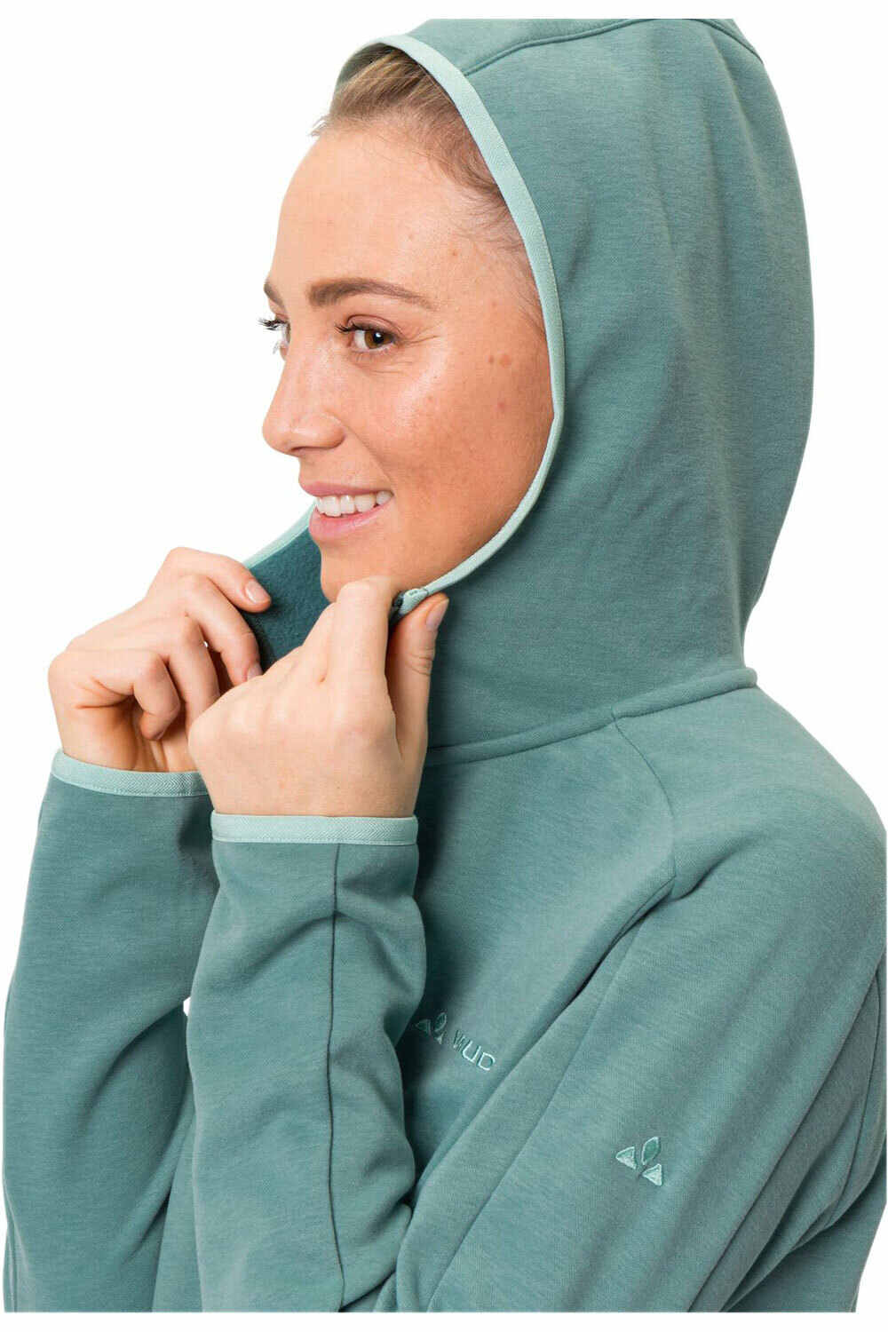 Vaude forro polar mujer Vaude Women's Moena Fleece Jacket vista detalle Vaude forro polar mujer Vaude Women's Moena Fleece Jacket vista detalle