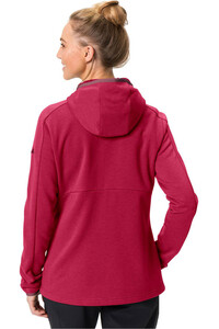Vaude forro polar mujer Vaude Women's Moena Fleece Jacket vista trasera Vaude forro polar mujer Vaude Women's Moena Fleece Jacket vista trasera