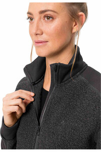 Vaude forro polar mujer Vaude Women's Skomer Wool Fleece Jacket vista detalle Vaude forro polar mujer Vaude Women's Skomer Wool Fleece Jacket vista detalle