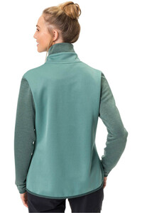 Vaude forro polar mujer Vaude Women's Neyland Stretch Fleece Jacket vista trasera Vaude forro polar mujer Vaude Women's Neyland Stretch Fleece Jacket vista trasera