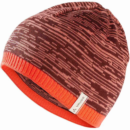 VAUDE KIDS COTTON BEANIE rojo