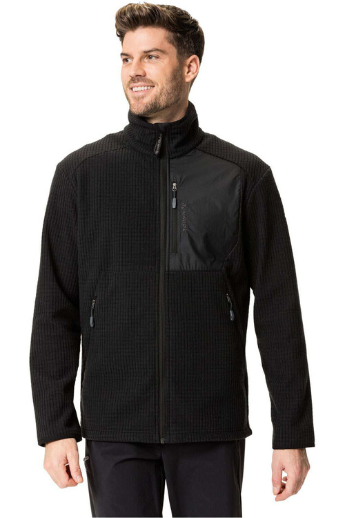 VAUDE MEN'S NEYLAND FLEECE JACKET negro