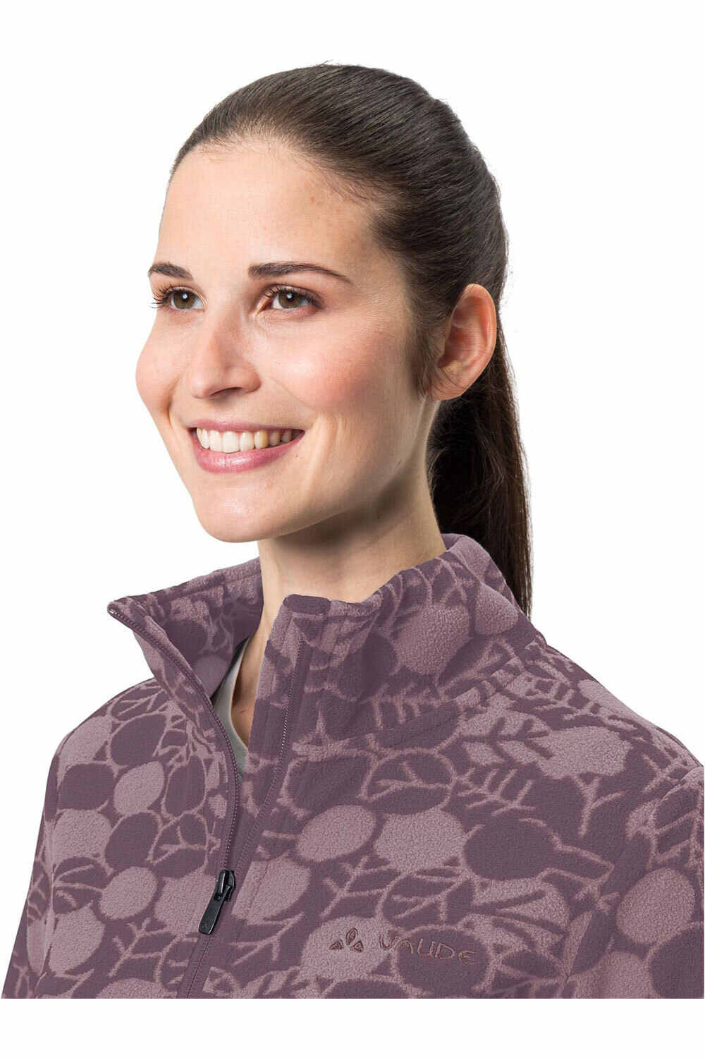 Vaude forro polar mujer Vaude Women's Limford Fleece Jacket III vista detalle Vaude forro polar mujer Vaude Women's Limford Fleece Jacket III vista detalle
