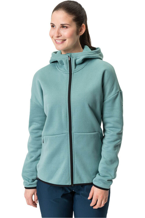VAUDE WOMEN'S MINEO FLEECE JACKET verde