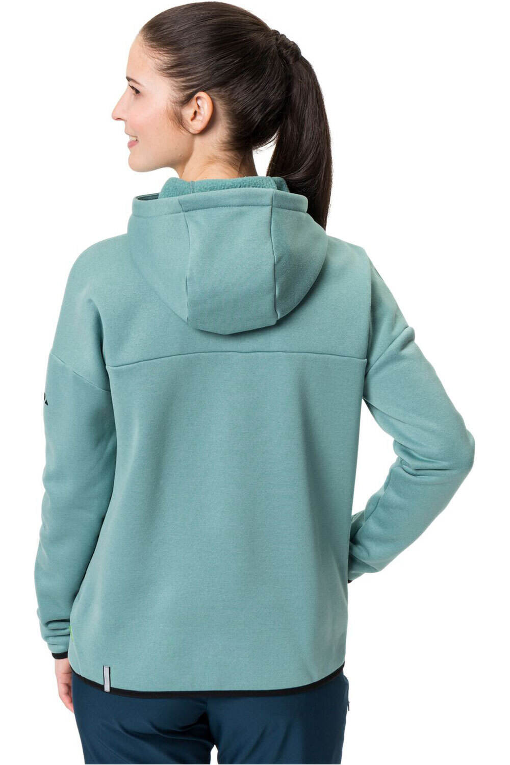 Vaude forro polar mujer Vaude Women's Mineo Fleece Jacket vista trasera Vaude forro polar mujer Vaude Women's Mineo Fleece Jacket vista trasera