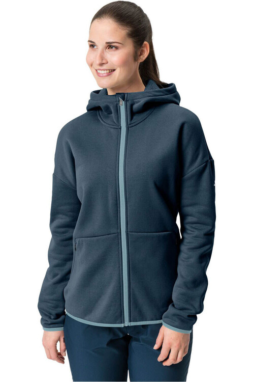 VAUDE WOMEN'S MINEO FLEECE JACKET azul