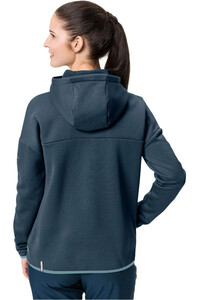 Vaude forro polar mujer Vaude Women's Mineo Fleece Jacket vista trasera Vaude forro polar mujer Vaude Women's Mineo Fleece Jacket vista trasera