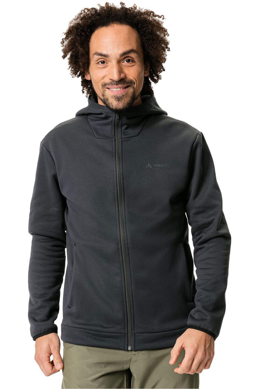 Vaude forro polar hombre Vaude Men's Mineo Fleece Jacket vista frontal Vaude forro polar hombre Vaude Men's Mineo Fleece Jacket vista frontal
