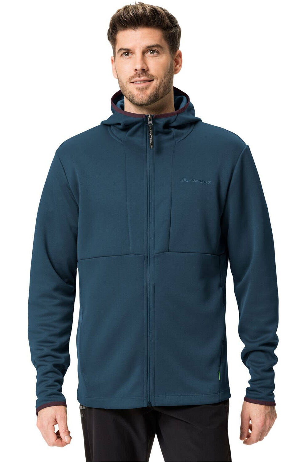 Vaude forro polar hombre Vaude Men's Neyland Hoody Jacket vista frontal Vaude forro polar hombre Vaude Men's Neyland Hoody Jacket vista frontal