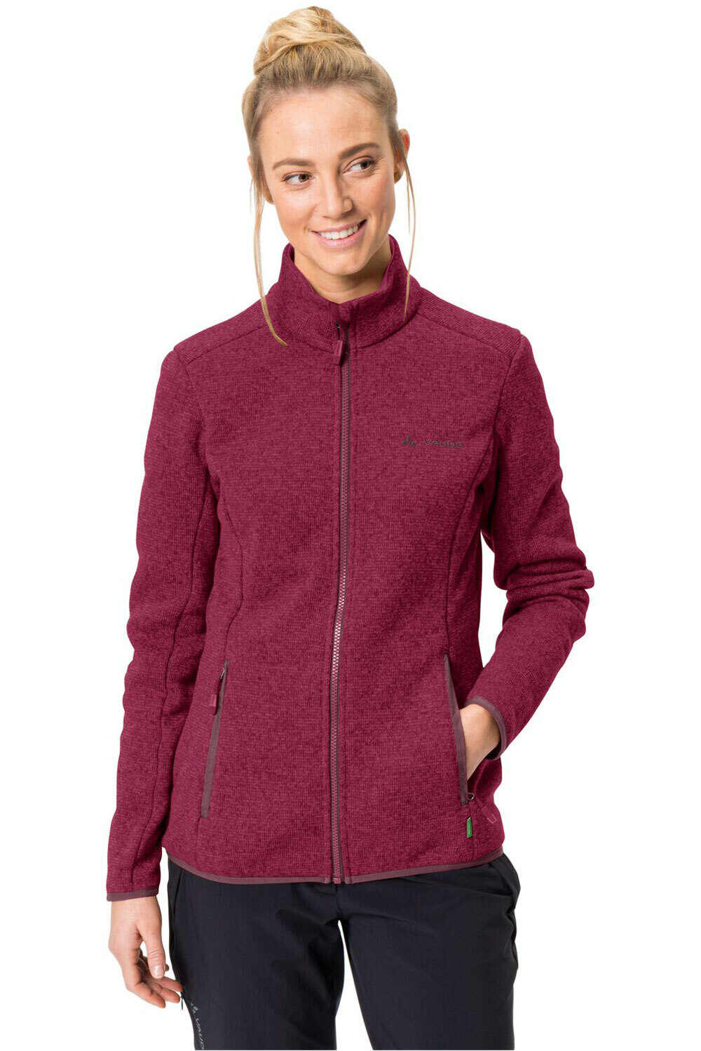 Vaude forro polar mujer Vaude Women's Rienza Jacket IV vista frontal Vaude forro polar mujer Vaude Women's Rienza Jacket IV vista frontal