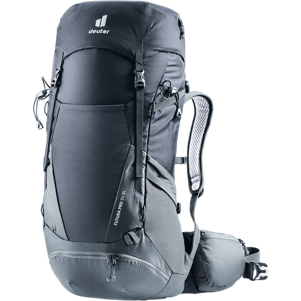 Deuter mochila montaña Deuter Futura Pro 34 SL vista frontal Deuter mochila montaña Deuter Futura Pro 34 SL vista frontal