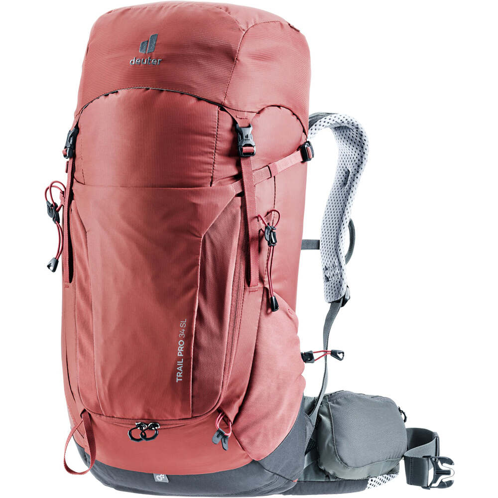 Deuter mochila montaña Deuter Trail Pro 34 SL vista frontal Deuter mochila montaña Deuter Trail Pro 34 SL vista frontal