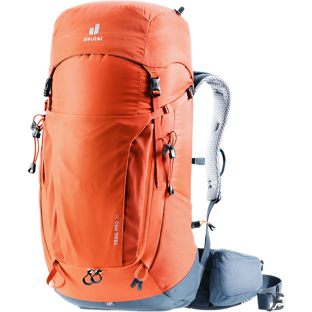 Deuter mochila montaña Deuter Trail Pro 36 vista frontal Deuter mochila montaña Deuter Trail Pro 36 vista frontal