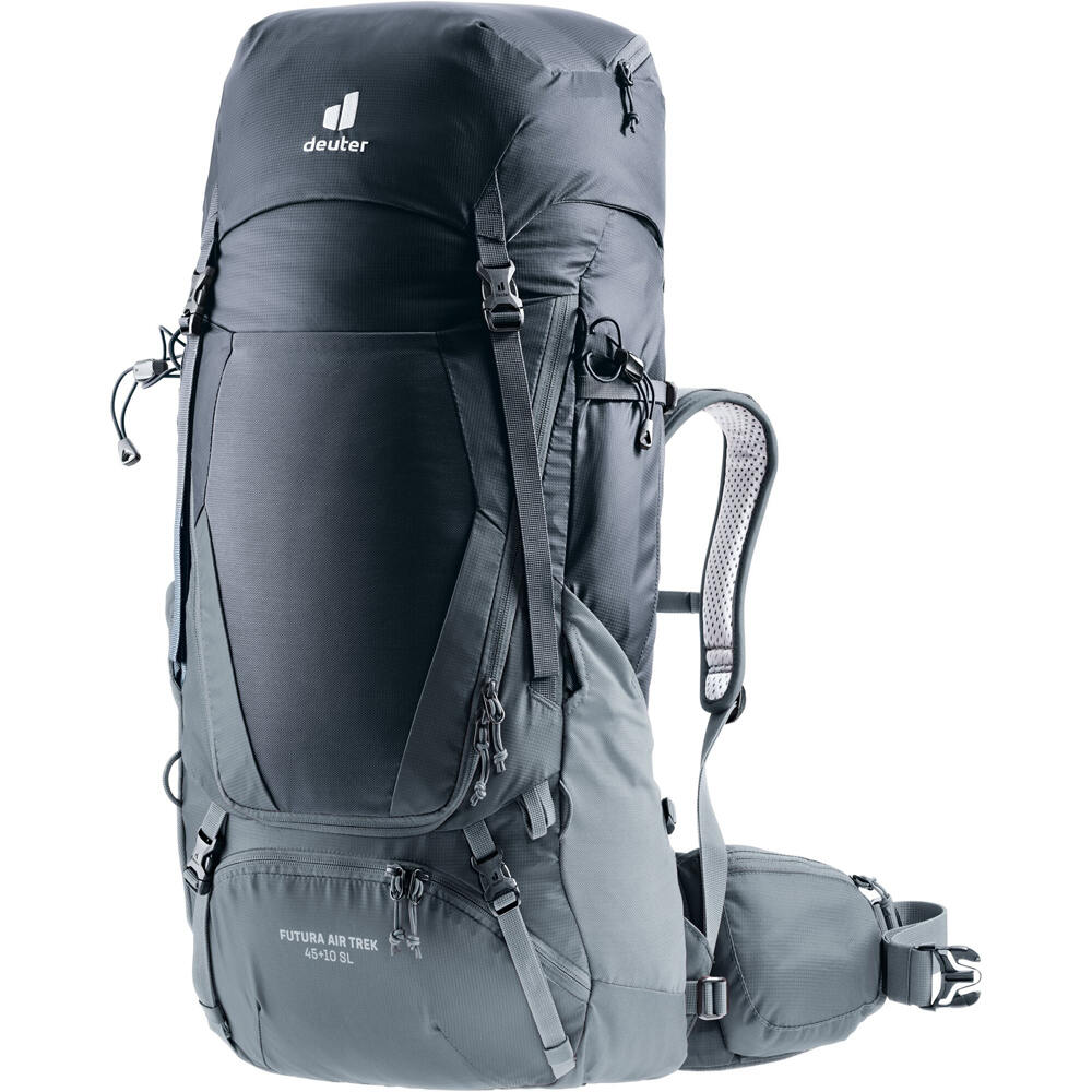 Deuter mochila montaña Deuter Futura Air Trek 45 + 10 SL vista frontal Deuter mochila montaña Deuter Futura Air Trek 45 + 10 SL vista frontal
