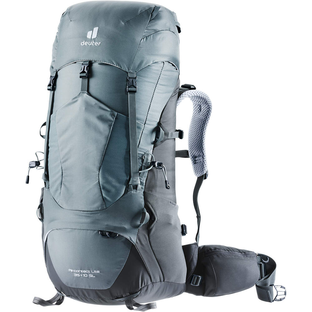 Deuter mochila montaña Deuter Aircontact Lite 35 + 10 SL vista frontal Deuter mochila montaña Deuter Aircontact Lite 35 + 10 SL vista frontal