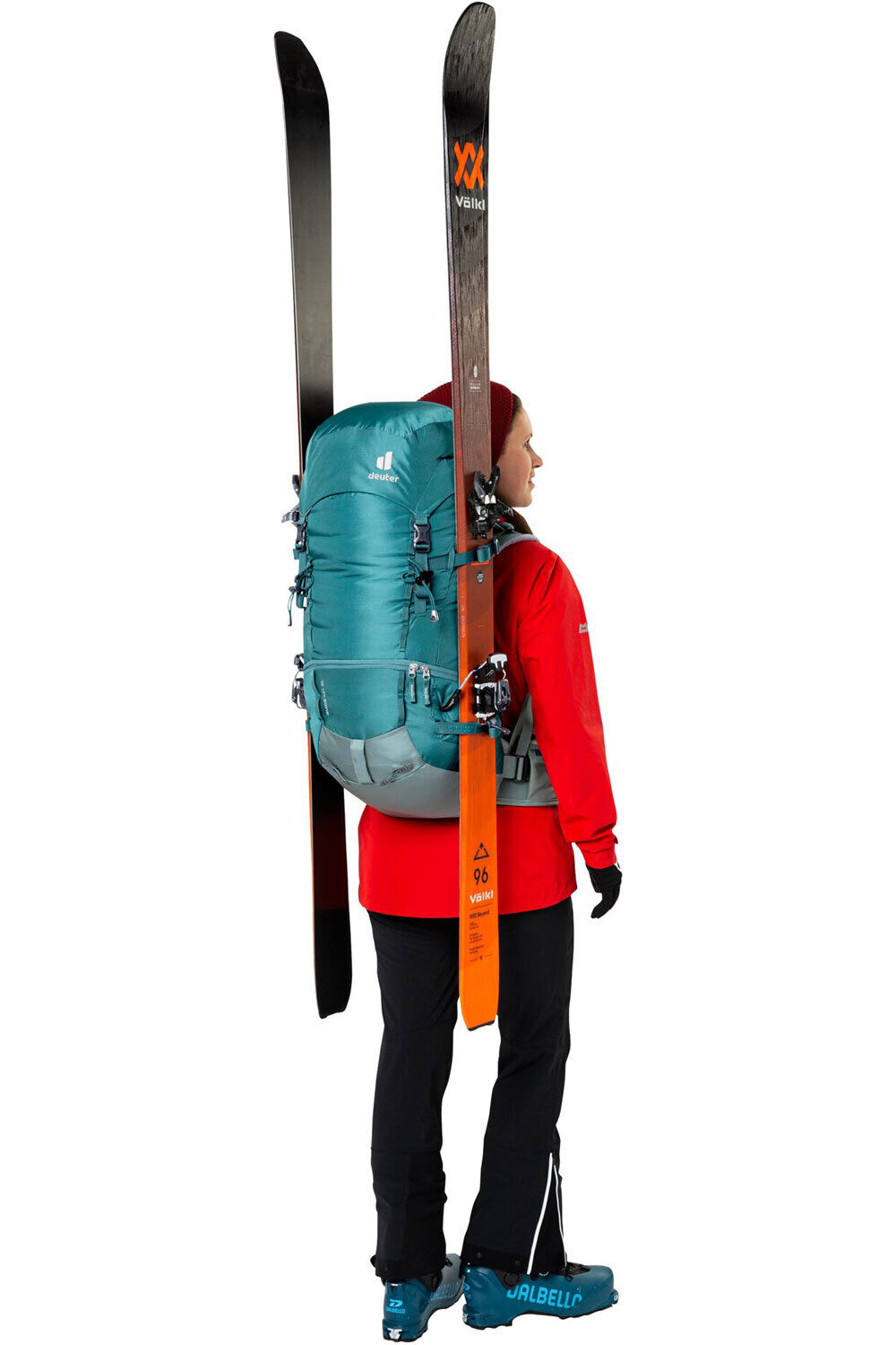 Deuter mochila montaña Deuter Guide 42+ SL vista frontal Deuter mochila montaña Deuter Guide 42+ SL vista frontal