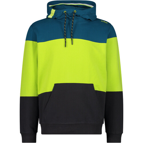 CMP MAN SWEAT FIX HOOD verde