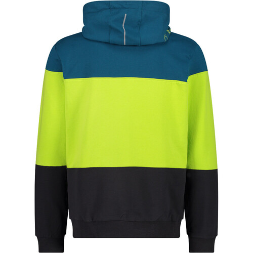 CMP MAN SWEAT FIX HOOD verde