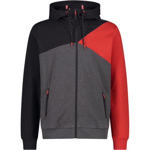 CMP MAN JACKET FIX HOOD gris