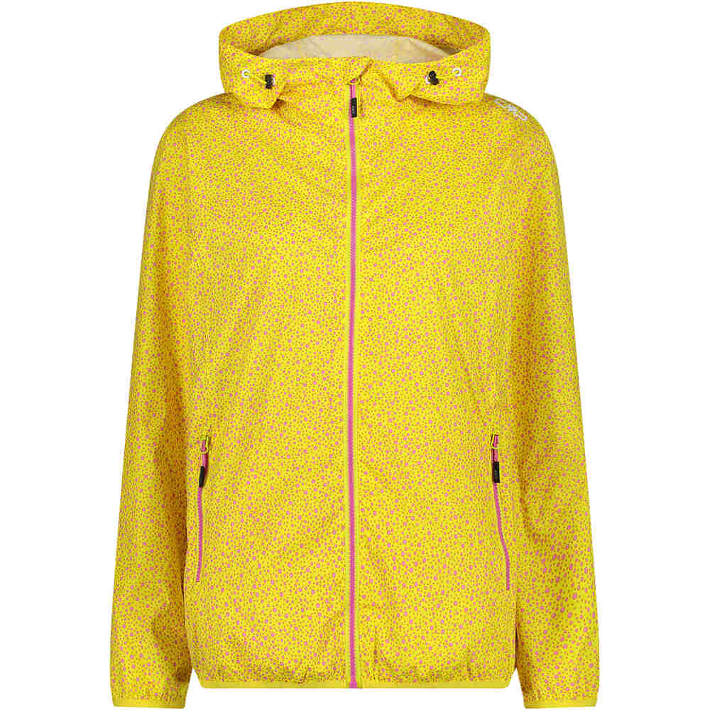 Cmp chaqueta impermeable mujer Cmp WOMAN JACKET RAIN FIX HOOD vista frontal Cmp chaqueta impermeable mujer Cmp WOMAN JACKET RAIN FIX HOOD vista frontal