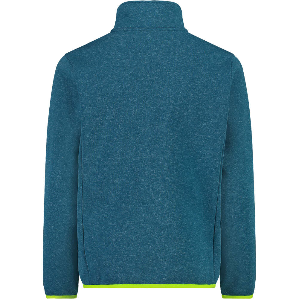 Cmp forro polar niño Cmp KID JACKET vista trasera Cmp forro polar niño Cmp KID JACKET vista trasera