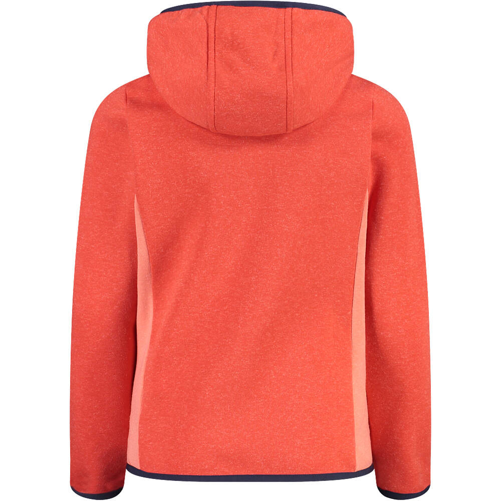 Cmp forro polar niño Cmp KID G JACKET FIX HOOD vista trasera Cmp forro polar niño Cmp KID G JACKET FIX HOOD vista trasera