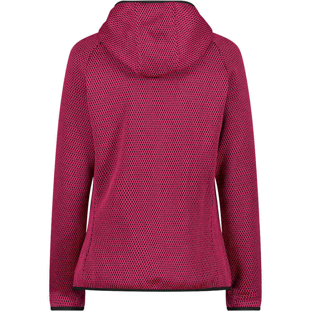 Cmp forro polar mujer Cmp WOMAN JACKET FIX HOOD vista trasera Cmp forro polar mujer Cmp WOMAN JACKET FIX HOOD vista trasera
