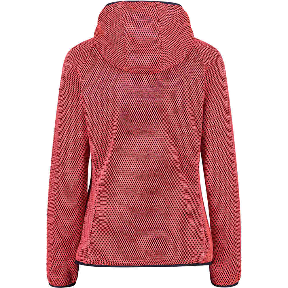 Cmp forro polar mujer Cmp WOMAN JACKET FIX HOOD vista trasera Cmp forro polar mujer Cmp WOMAN JACKET FIX HOOD vista trasera